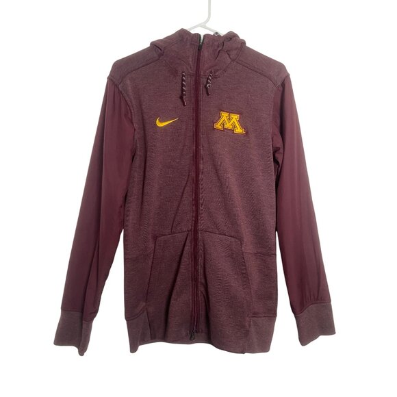 Nike Men's Minnesota Golden Gophers Dri-FIT Full Zip Hoodie Small - Picture 1 of 13